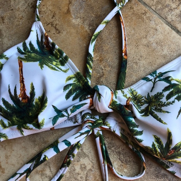 Palm tree bikini top - Picture 4 of 6